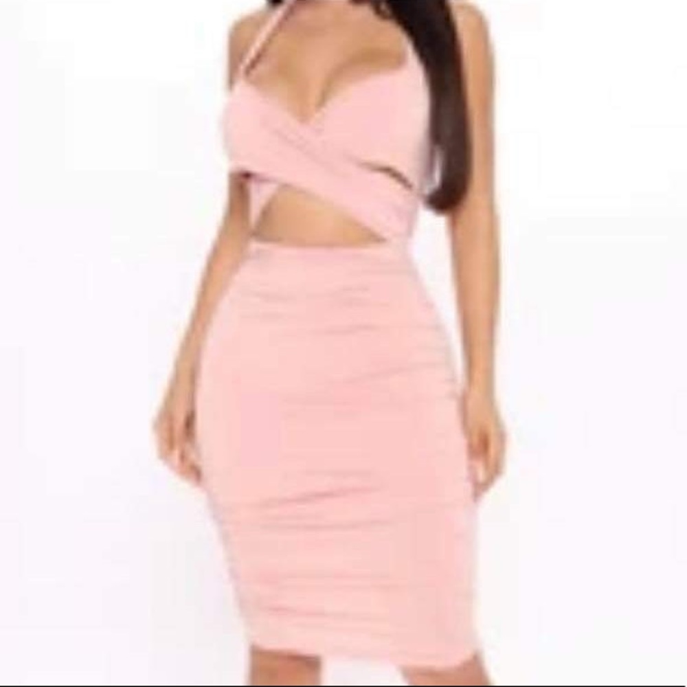Pink dress